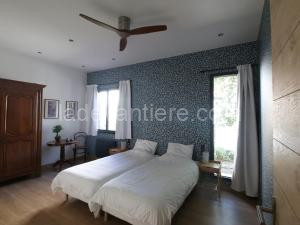 Chambre "Madeleine" avec 2 lits simples et table d'hôtes - FR-1-590-468 à La Ferté-Saint-Aubin